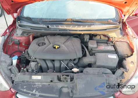 2011 Hyundai Elantra Limited (Ulsan Plant) from USA, damaged, VIN KMHDH4AE6BU153923